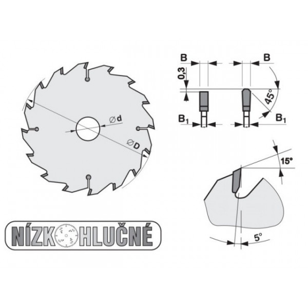 Pilový kotouč SK 5387-11 TFZ P