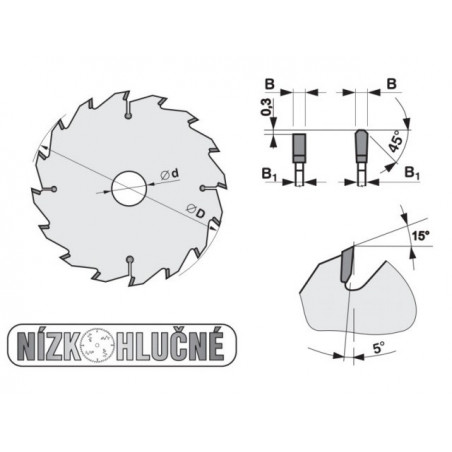 Pilový kotouč SK 5387-11 TFZ P