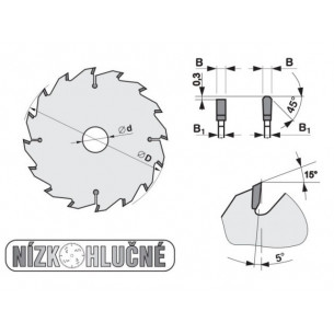 Pilový kotouč SK 5387-13 TFZ P 2