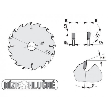 Pilový kotouč SK 5387-13 TFZ P
