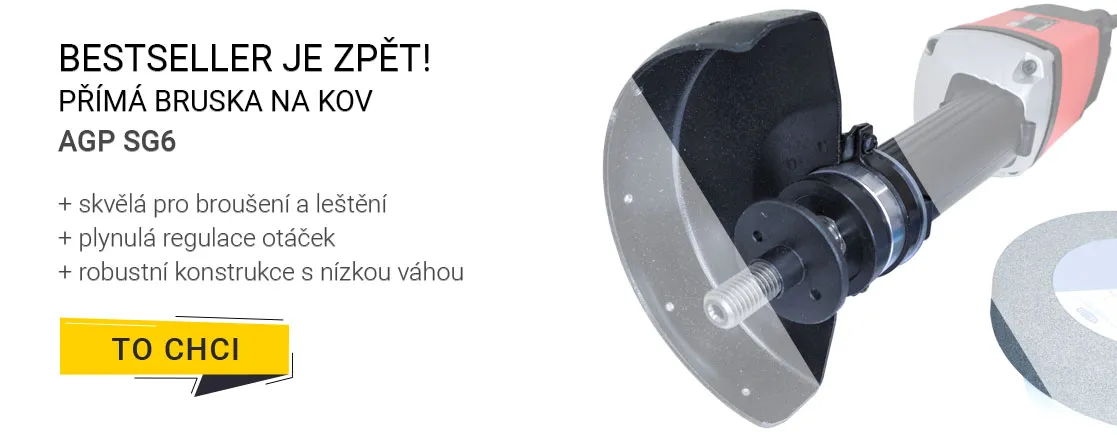 Přímá bruska na kov AGP SG6